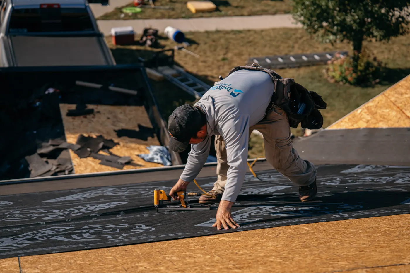 Shingle repair completed in Echo Lake